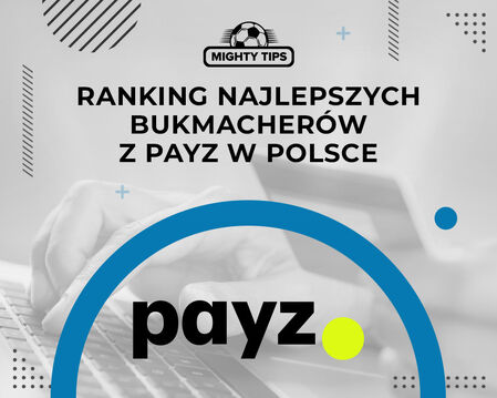 Grafika dla stron bukmacherskich Payz przedstawiająca logo Payz