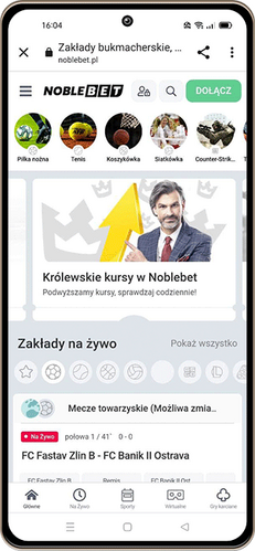 aplikacja mobilna noblebet