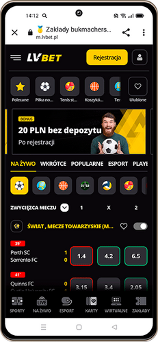 Lvbet Polska mobilna aplikacja