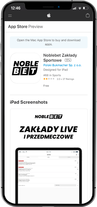 noblebet app store