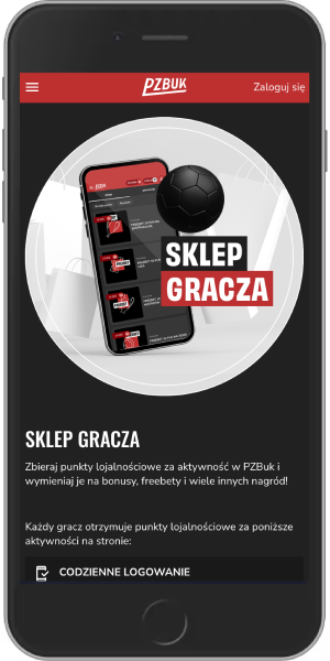 Mobilny zrzut ekranu bonusu Sklep gracza 