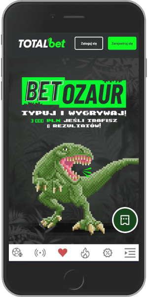 Totalbet Betozaur bonus